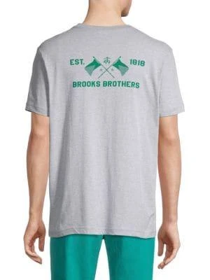 商品Brooks Brothers|Logo Tee,价格¥112,第2张图片详细描述