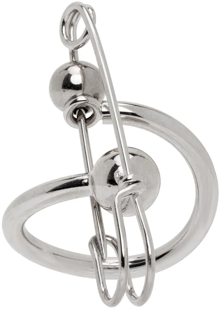 商品Justine Clenquet|Silver Lindsay Ring,价格¥335,第1张图片