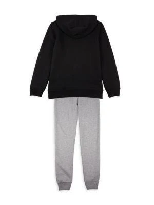 商品Calvin Klein|Boy’s 2-Piece Logo Hoodie & Pants Set,价格¥263,第2张图片详细描述