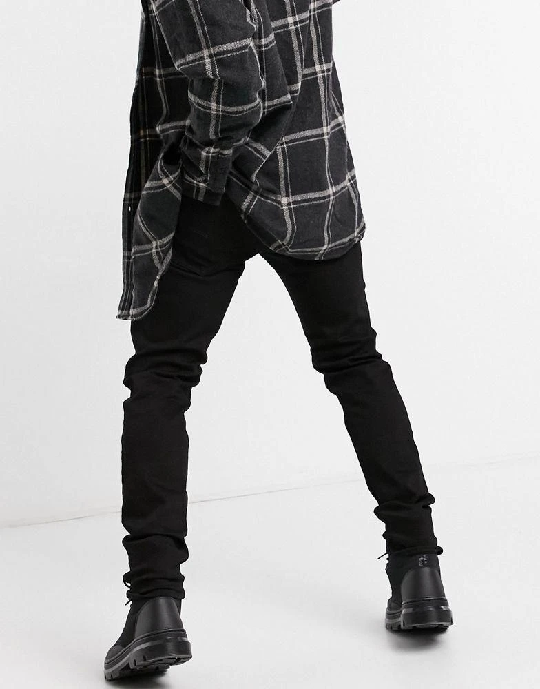 商品G-Star|G-Star 3301 slim jeans in black Exclusive at ASOS,价格¥561,第2张图片详细描述
