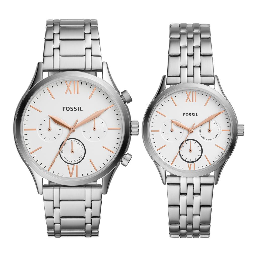 Fossil Men's Fenmore Midsize Multifunction, Stainless Steel Watch商品第1张图片规格展示