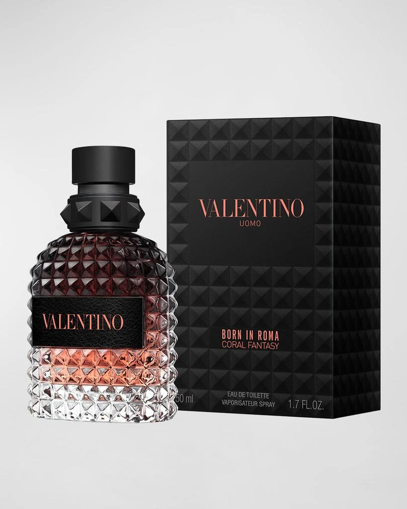 商品Valentino|Uomo Born in Roma Coral Fantasy Eau de Parfum, 1.7 oz.,价格¥749,第5张图片详细描述