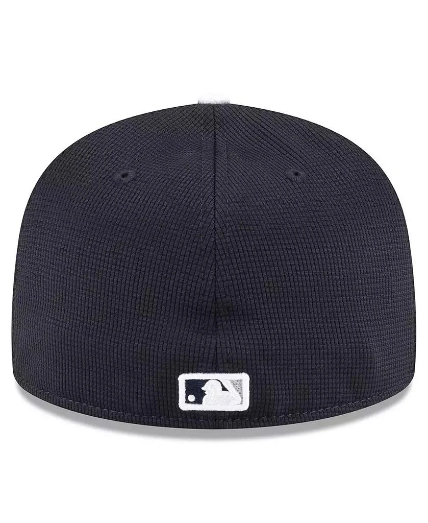 商品New Era|Men's Navy New York Yankees 2024 Batting Practice 59FIFTY Fitted Hat,价格¥356,第2张图片详细描述