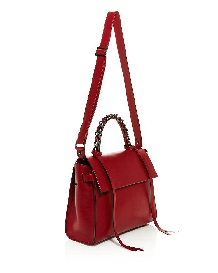 商品ELENA GHISELLINI|Angel Sensua Small Leather Satchel,价格¥6506,第2张图片详细描述