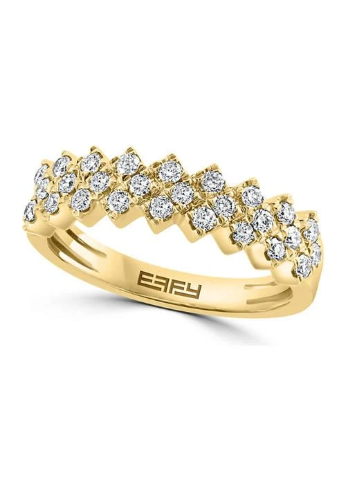 商品Effy|Diamond Ring In 14K Yellow Gold,价格¥11105,第1张图片
