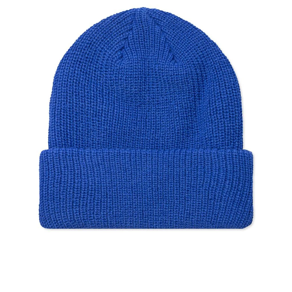 商品STUSSY|Stussy Basic Cuff Beanie - Blue,价格¥305,第3张图片详细描述