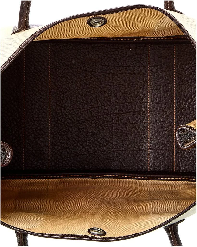 商品[二手商品] Chanel|Hermes Brown Canvas Garden Party Tote PM (Authentic Pre-Owned),价格¥7968,第4张图片详细描述
