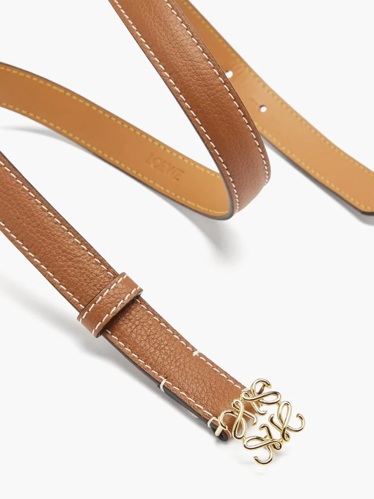 商品Loewe|Anagram-buckle leather belt,价格¥2953,第2张图片详细描述