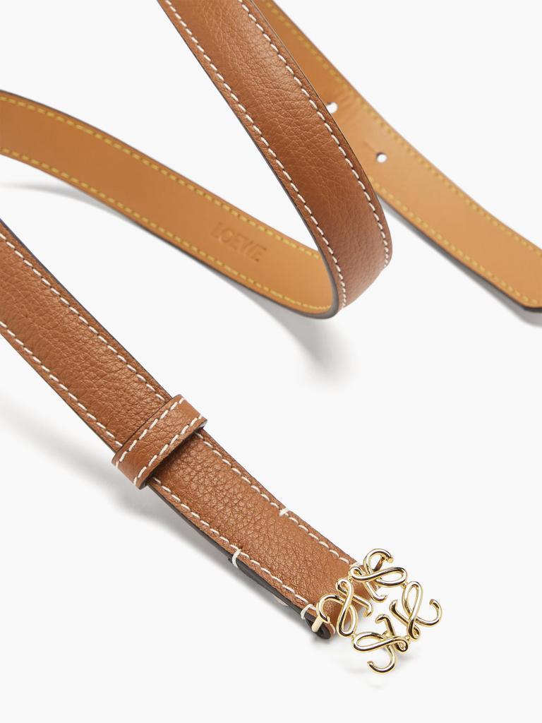 商品Loewe|Anagram-buckle leather belt,价格¥2275,第4张图片详细描述