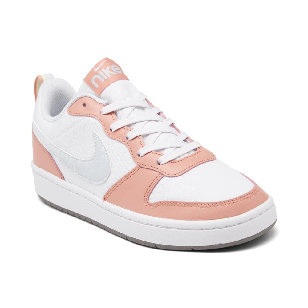 商品NIKE|Big Girls Court Borough Low 2 SE Casual Sneakers from Finish Line,价格¥249,第1张图片