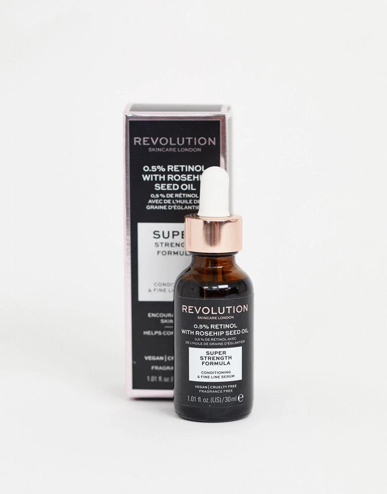 商品Revolution|Revolution Skincare 0.5% Retinol Super Serum with Rosehip Seed Oil,价格¥57,第1张图片