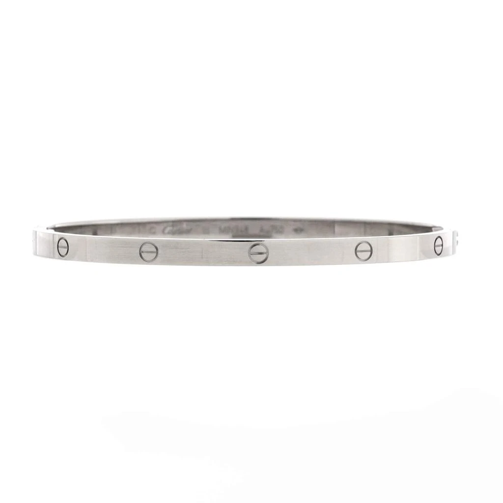 商品[二手商品] Cartier|Love Bracelet 18K White Gold Small,价格¥39384,第1张图片