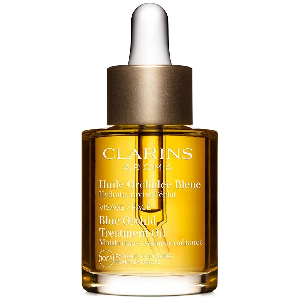 商品Clarins|Blue Orchid Radiance & Hydrating Face Treatment Oil,价格¥490,第1张图片
