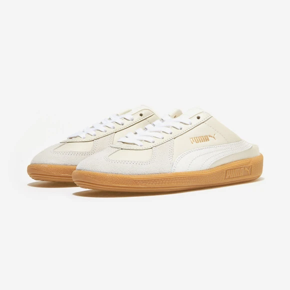 【Brilliant|包邮包税】彪马 Puma Army Trainer Mule  运动鞋 无带 半拖  PKI38782402 Whisper White-Whisper White-Gum 商品