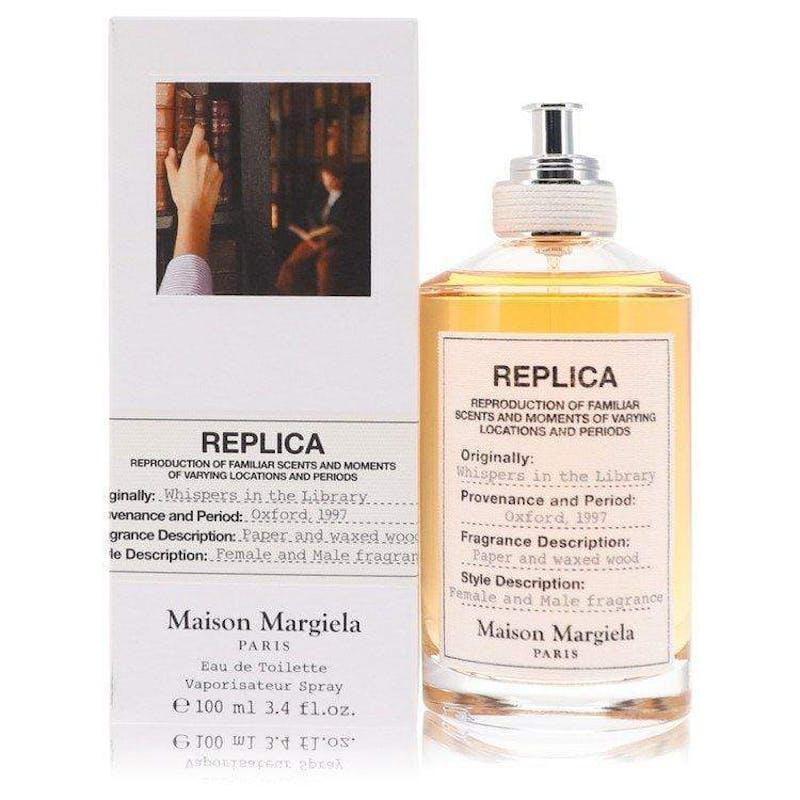 商品MAISON MARGIELA|Replica Whispers in the Library by Maison Margiela Eau De Toilette Spray 3.4 oz for Women,价格¥1662,第1张图片