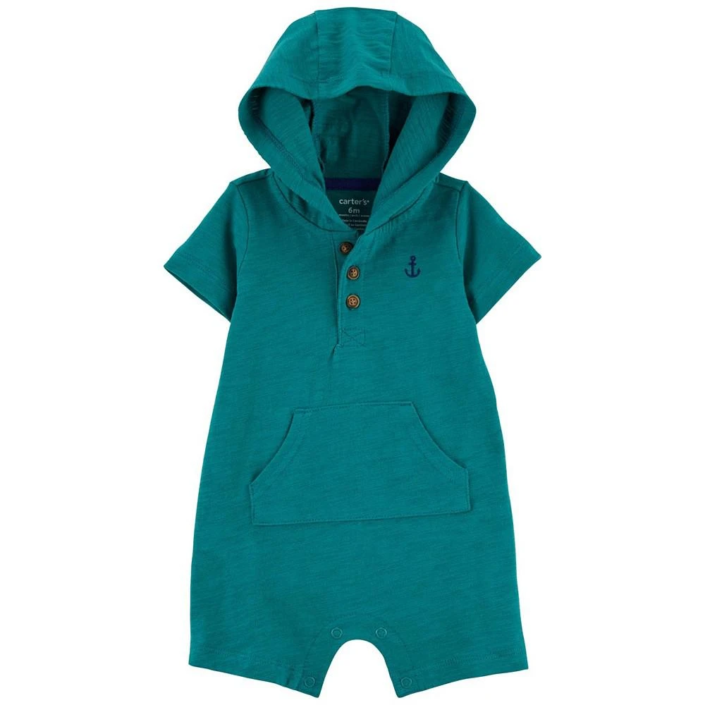 商品Carter's|Baby Boys Hooded Romper,价格¥75,第1张图片