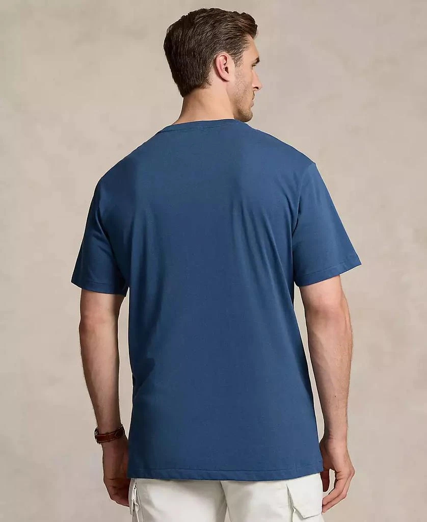 商品Ralph Lauren|Men's Big & Tall Jersey V-Neck T-Shirt,价格¥300,第2张图片详细描述