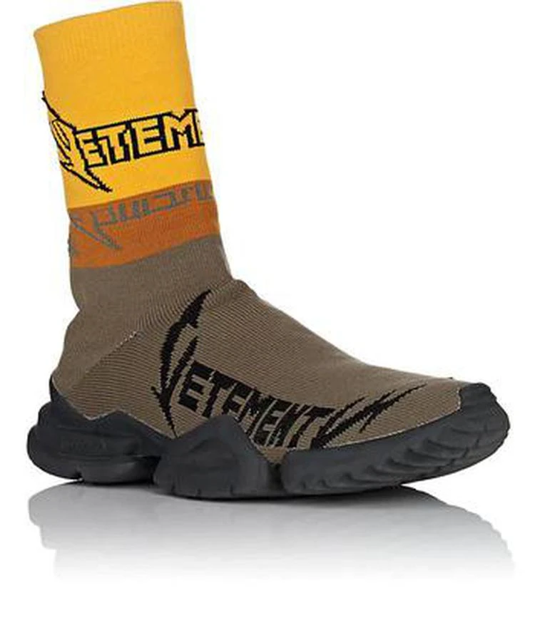 商品Vetements|Men's Sock Runner Knit Sneakers,价格¥6576,第2张图片详细描述