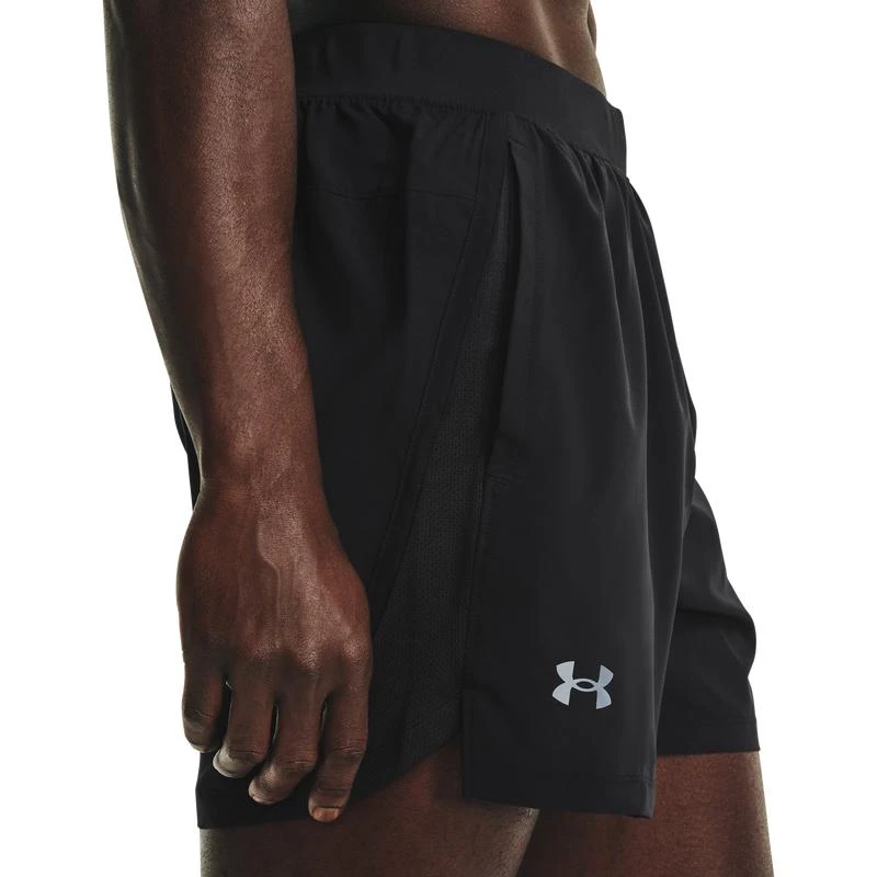 商品Under Armour|Under Armour 5" Launch Stretch Woven Run Shorts - Men's,价格¥148,第3张图片详细描述
