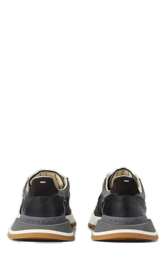 商品MAISON MARGIELA|Maison Margiela Panelled Lace-Up Sneakers,价格¥3619,第4张图片详细描述