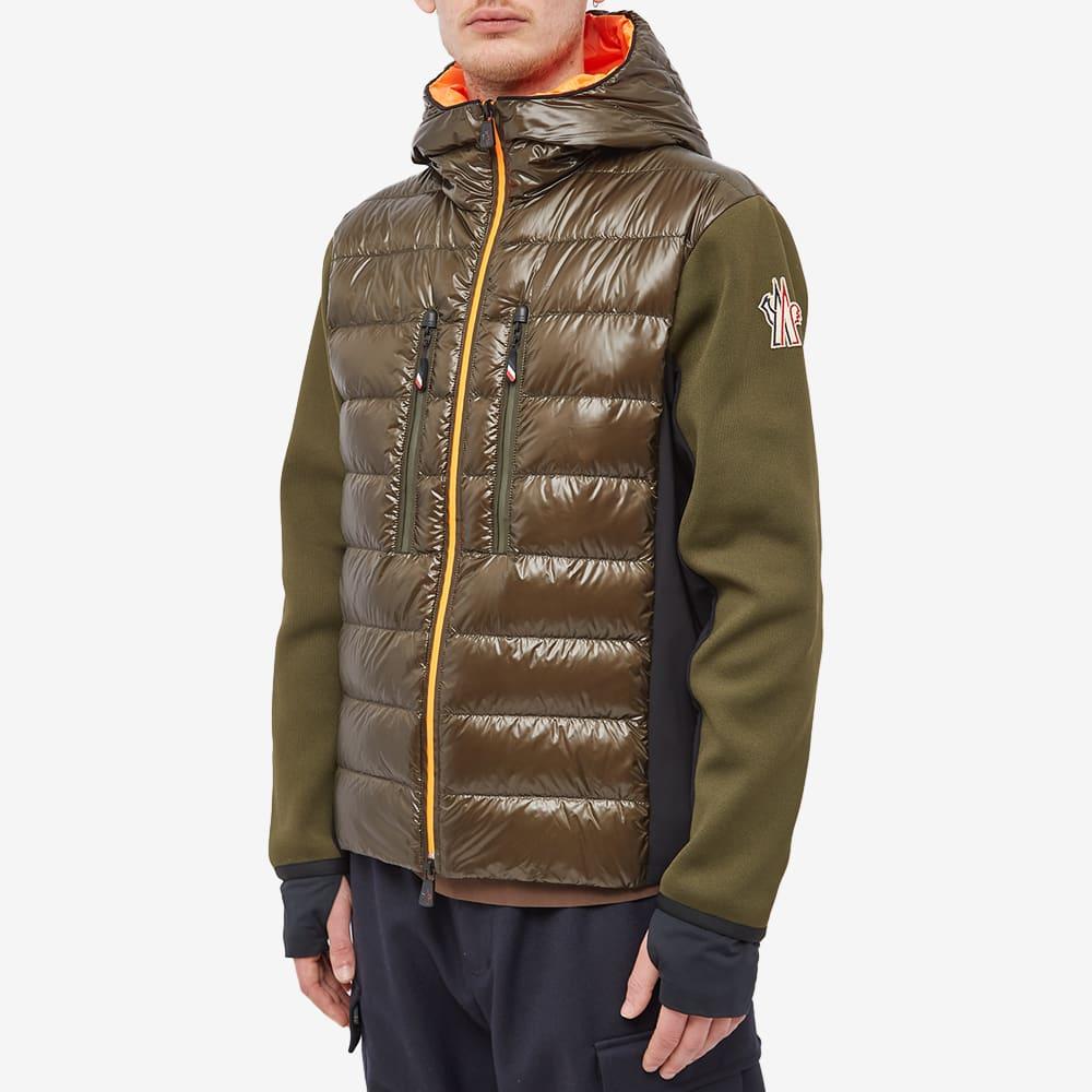 Moncler Grenoble Down Front Hooded Knit Jacket商品第2张图片规格展示