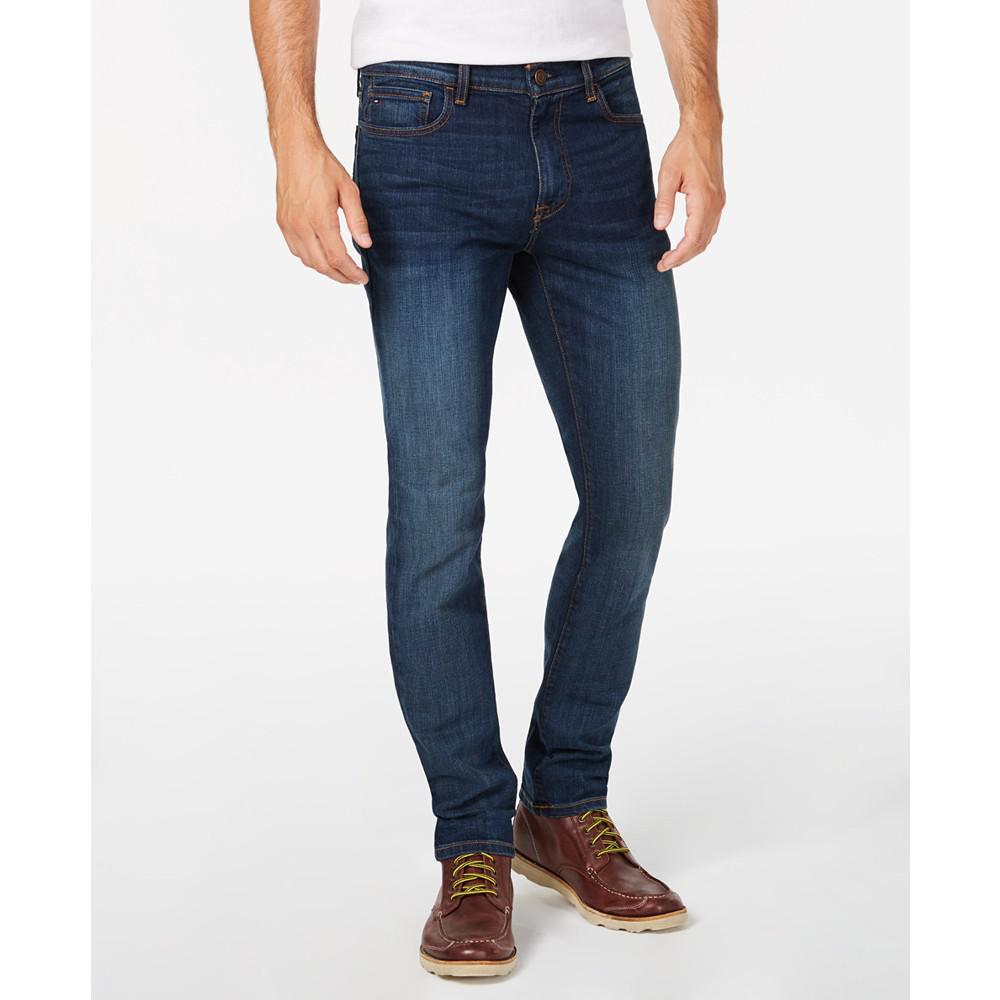 商品Tommy Hilfiger|Men's Straight-Fit Stretch Jeans,价格¥586,第1张图片