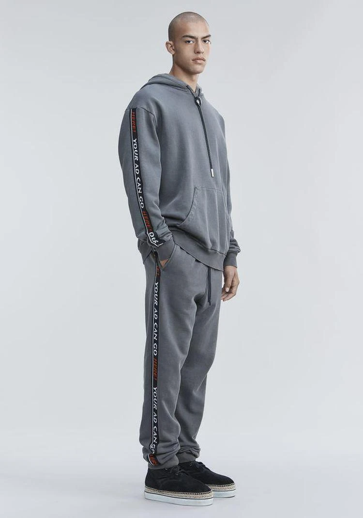 商品Alexander Wang|BOLO FLEECE HOODIE,价格¥1930,第1张图片