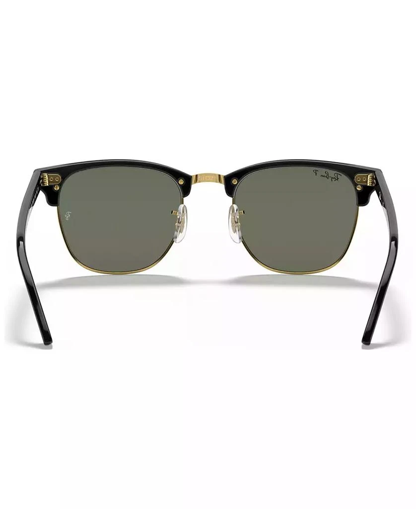 商品Ray-Ban|Unisex Polarized Low Bridge Fit Sunglasses, RB3016F CLUBMASTER CLASSIC 55,价格¥1721,第5张图片详细描述