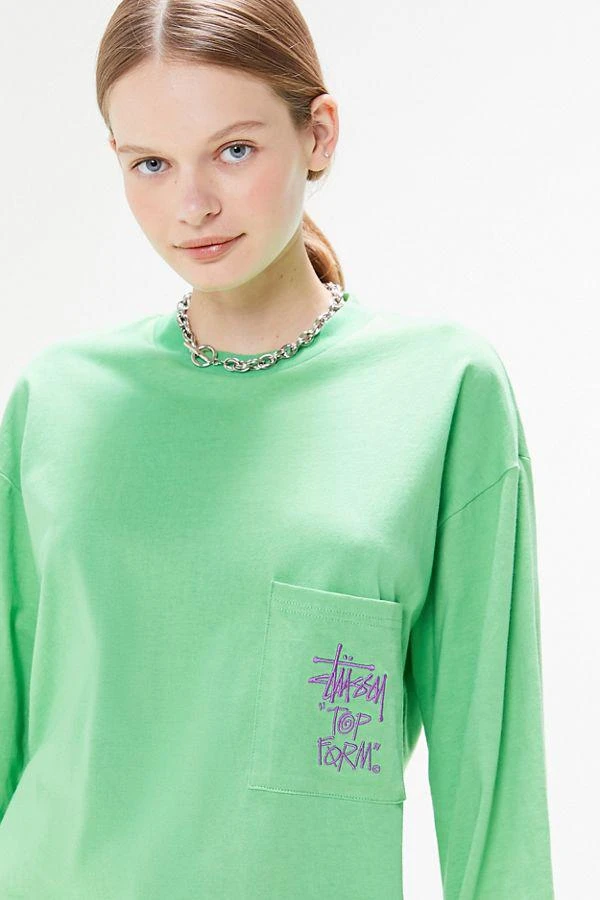 商品STUSSY|Stussy Sunset Pocket Long Sleeve Tee 经典卫衣,价格¥76,第1张图片