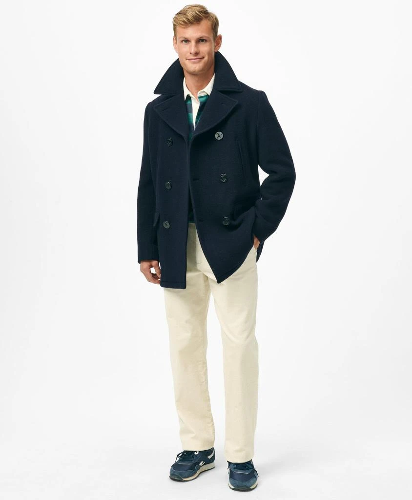 商品Brooks Brothers|Wool Peacoat,价格¥4019,第1张图片