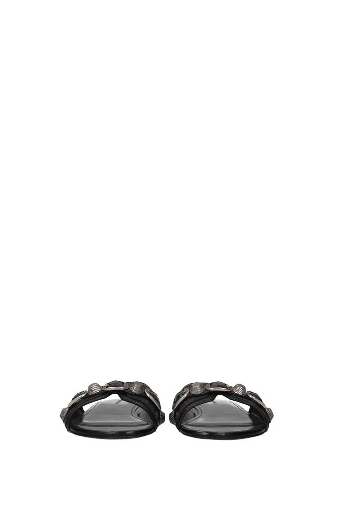 商品Balenciaga|Slippers and clogs Leather Black,价格¥3823,第3张图片详��细描述