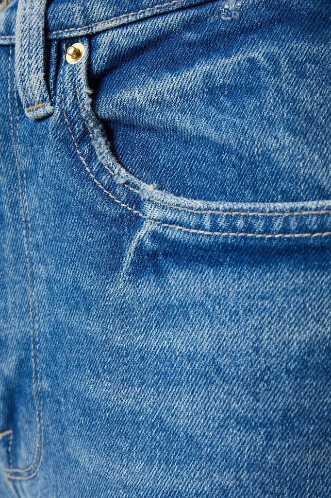 商品FRAME|Distressed denim shorts,价格¥319,第2张图片详细描述
