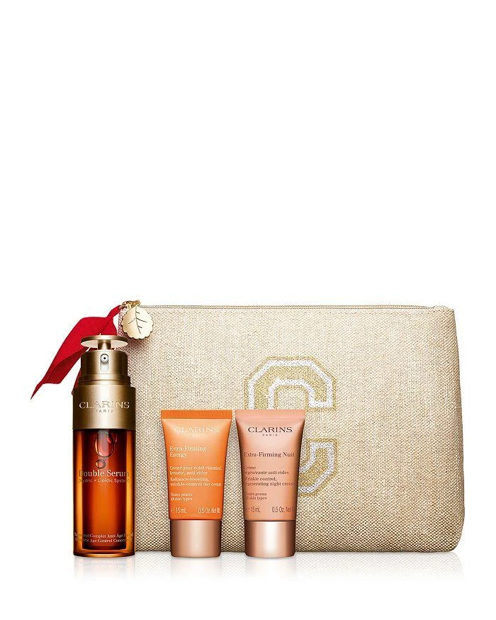 商品Clarins|Double Serum & Extra Firming Skincare Set ($201 value),价格¥1053,第1张图片