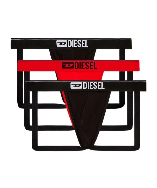 商品【商品预售7天】 Diesel|Diesel 男士内裤 00SH9I0GDACE5119 黑色,价格¥512,第1张图片