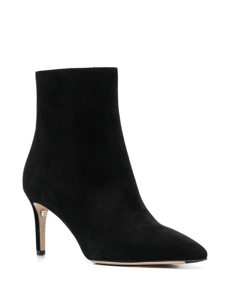 商品Salvatore Ferragamo|SALVATORE FERRAGAMO Leather heel boots,价格¥3919,第2张图片详细描述
