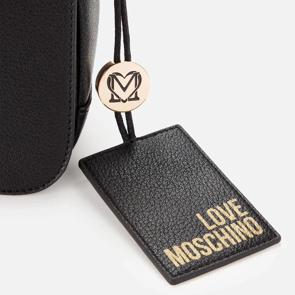 商品Moschino|Love Moschino Women's Sporty Love Shoulder Bag - Black,价格¥692,第3张图片详细描述