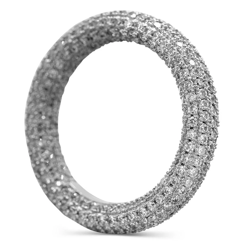 商品ADORNIA|Pavé Crystal Eternity Rounded Band Ring,价格¥220,第2张图片详细描述