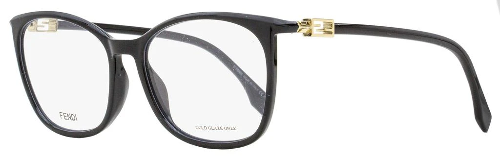 商品Fendi|Fendi Women's Rectangular Eyeglasses FF0461G 807 Black 56mm,价格¥936,第1张图片