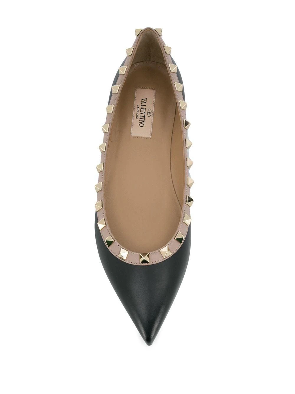 商品【商品预售7天】 Valentino|Valentino 女士芭蕾乐福鞋 4W2S0403VODN91 花色,价格¥4047,第3张图片详细描述