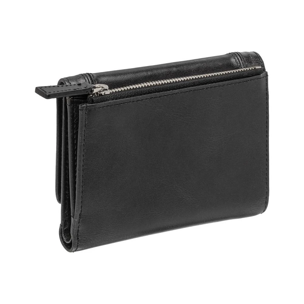 商品Mancini Leather Goods|South Beach RFID Secure Mini Clutch Wallet,价格¥661,第3张图片详细描述