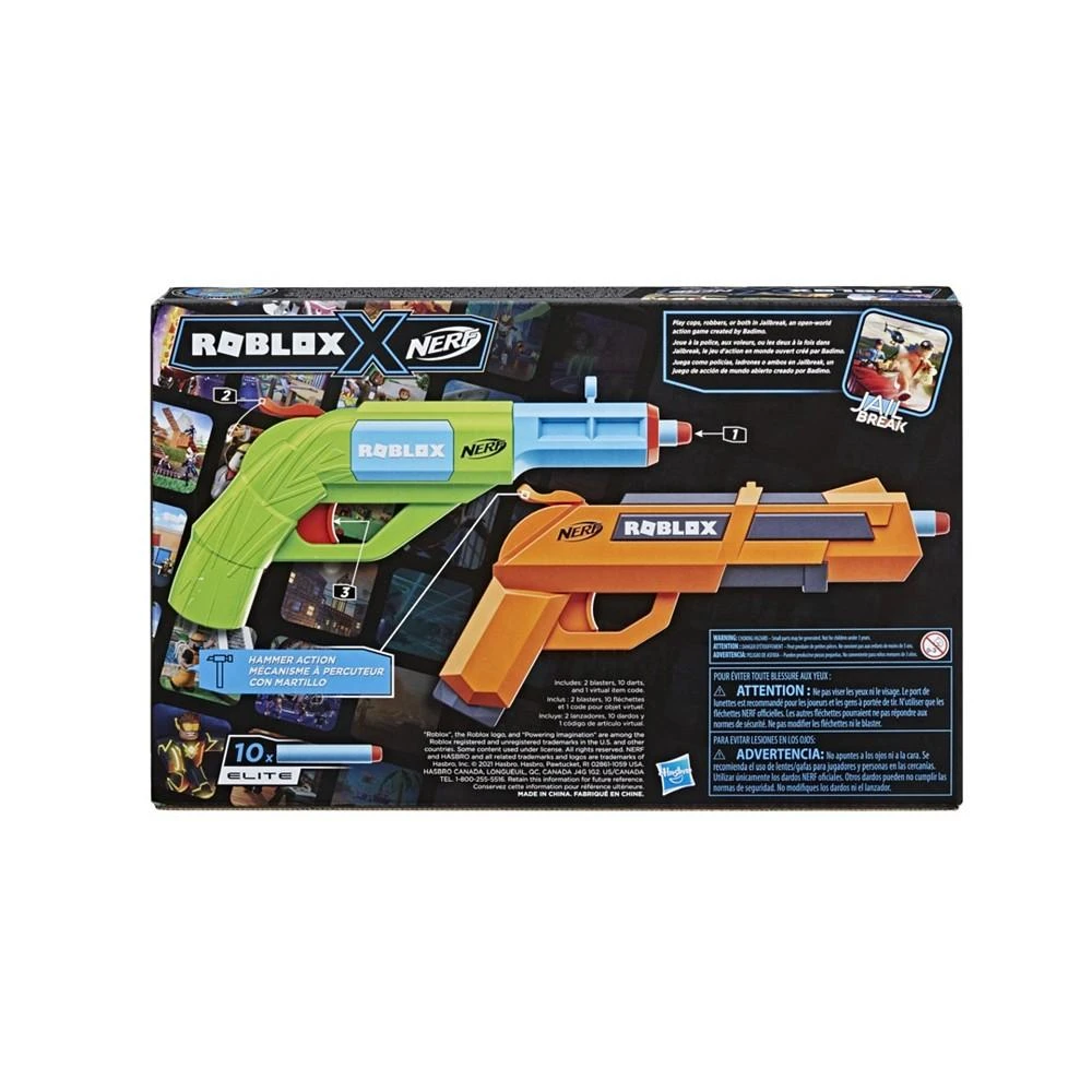 商品Nerf|Roblox Jailbreak - Armory Blaster, Pack of 2,价格¥169,第3张图片详细描述