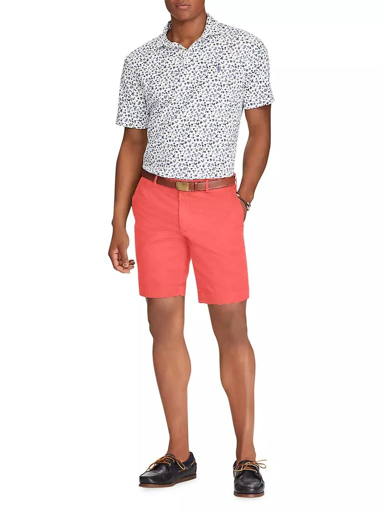 商品Ralph Lauren|Stretch Flat-Front Shorts,价格¥847,第2张图片详细描述