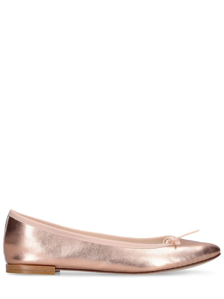 商品Repetto|10mm Cendrillon Metallic Leather Flats,价格¥1254,第1张图片