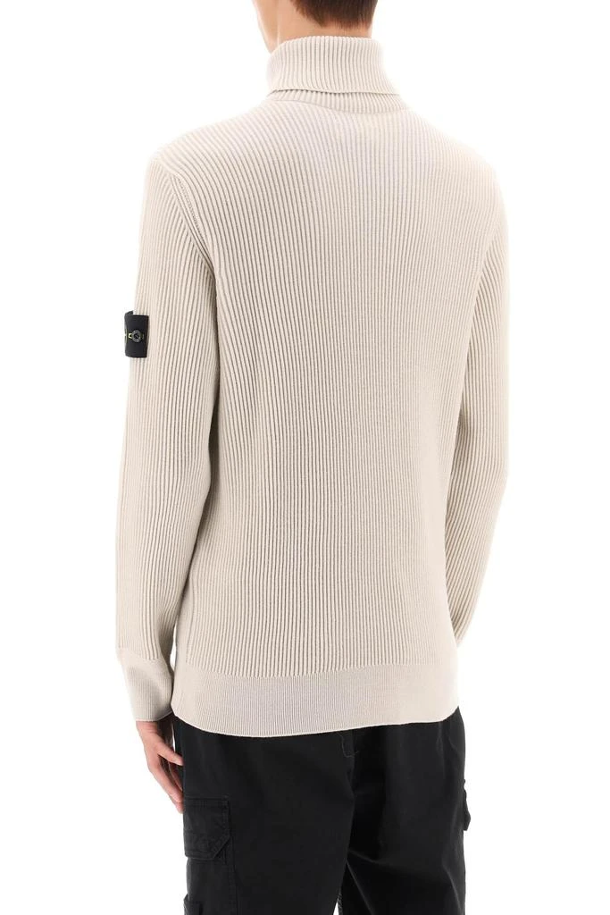 商品Stone Island|ribbed wool turtleneck sweater,价格¥1976,第3张图片详细描述