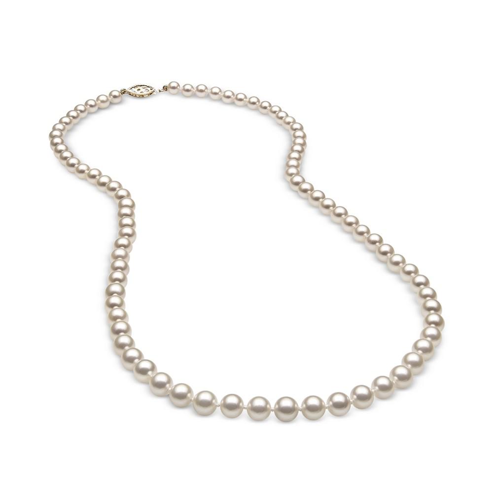 18" Cultured Freshwater Pearl (5mm) Strand in 14k Gold商品第1张图片规格展示