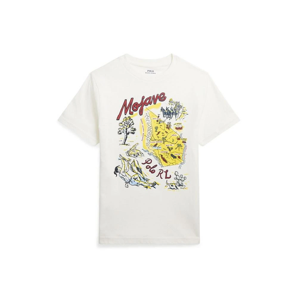 商品Ralph Lauren|Big Boys Mojave-Graphic Cotton Jersey T-shirt,价格¥152,第1张图片