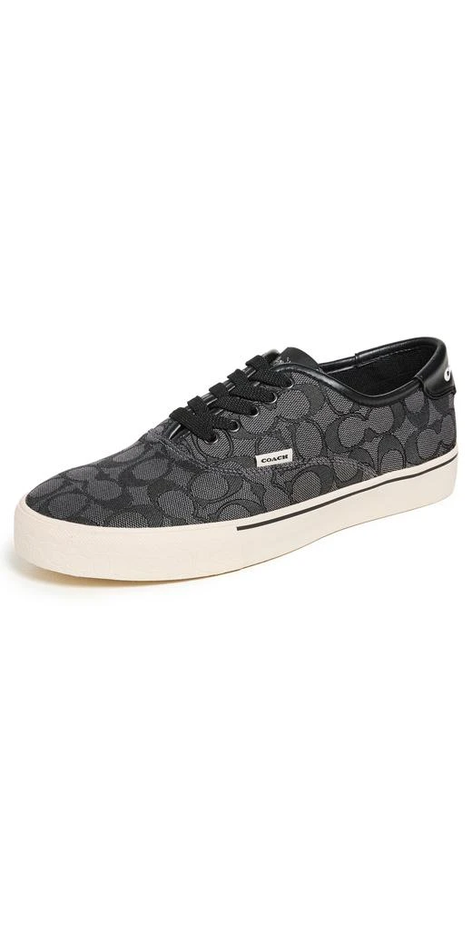 商品Coach|Coach New York Skate Lace-Up Sneakers in Signature Jaquard,价格¥615,第1张图片