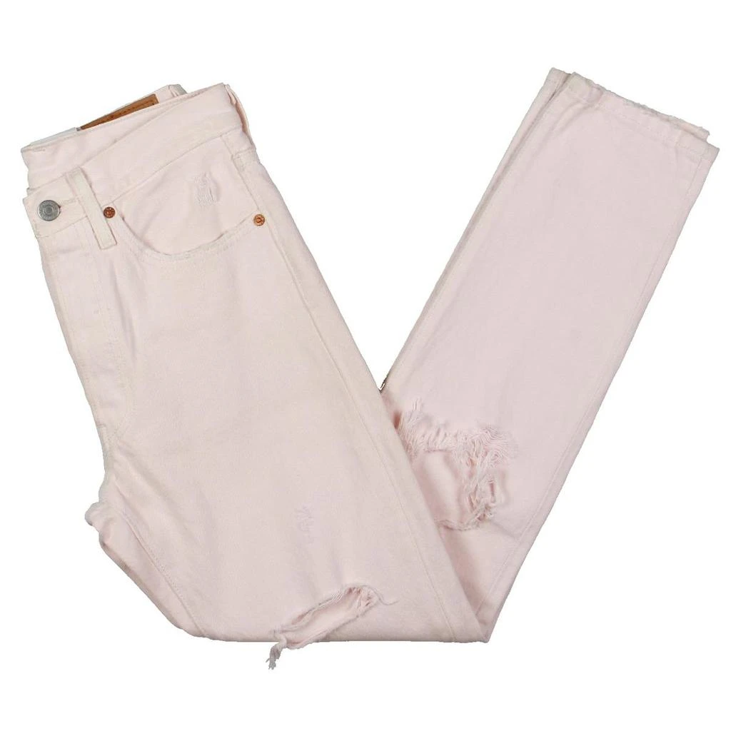 商品Levi's|Levi's Womens 501 Destroyed Colored Skinny Jeans,价格¥62,第1张图片