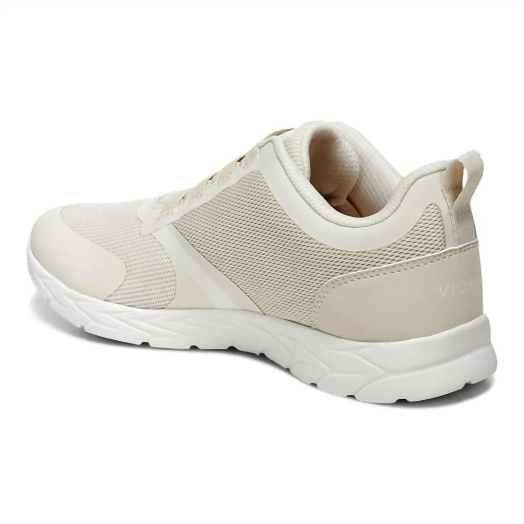 商品VIONIC|Women's Layla Brisk Sneakers - Wide Width In Cream/semolina,价格¥535,第3张图片详细描述