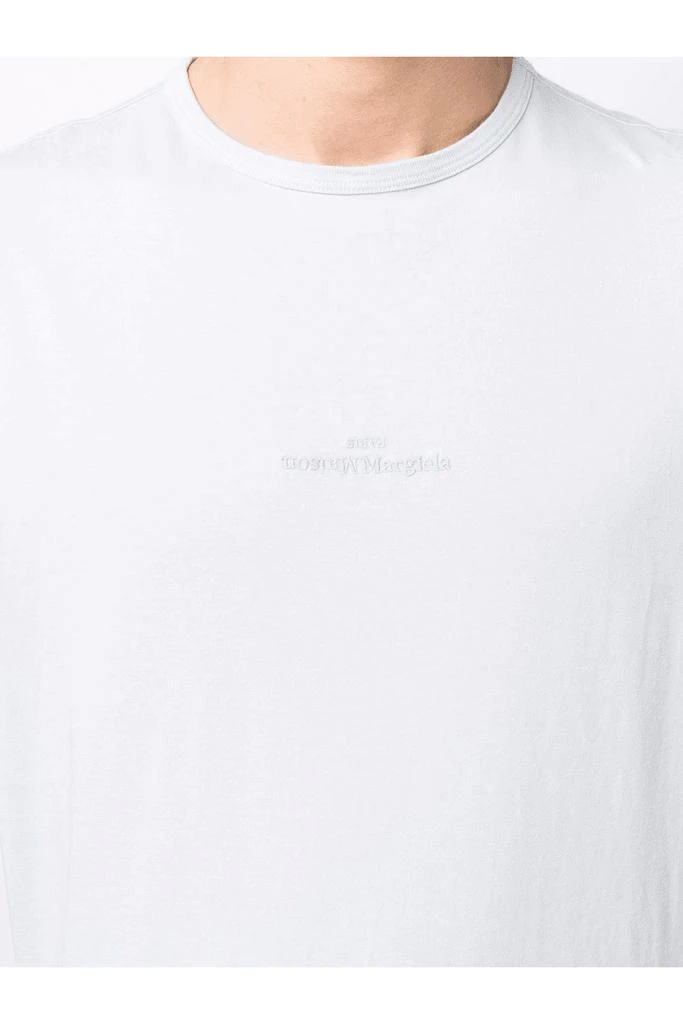 商品MAISON MARGIELA|Branded Cotton T-Shirt,价格¥1169,第5张图片详细描述